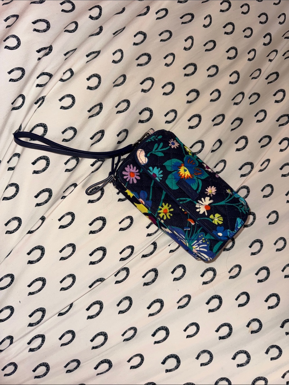 Vera Bradley Floral Wristlet
